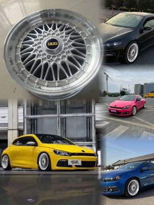 大众轮毂改装尚酷cc思域十代17寸锐志3系昂克赛拉A3速腾ifg高尔夫