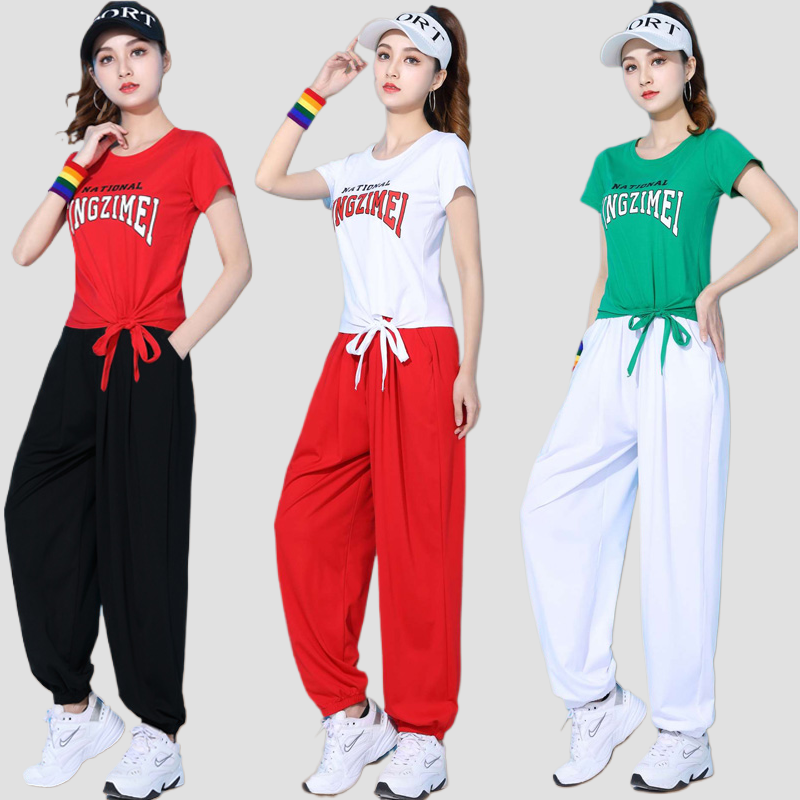 广场服装健身操跳舞衣
