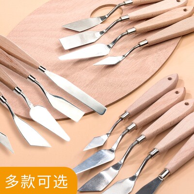oil paint scraper propylene gouace paint spatulas刮刀