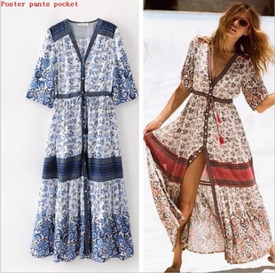 long Single wit dress skirt breasted