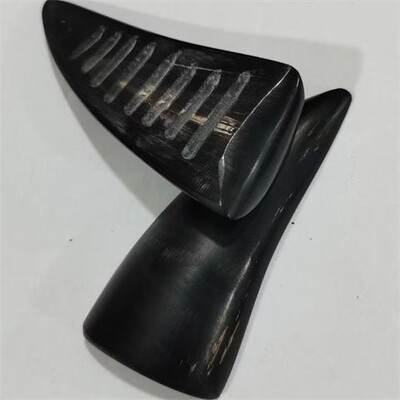 牛角卦用品九宫八卦阴阳杯牛角圣卦圣杯水牛角