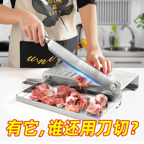 切骨刀冻肉切片刀家用斩骨刀商用砍鸡砍骨铡刀切药刀羊肉切肉机