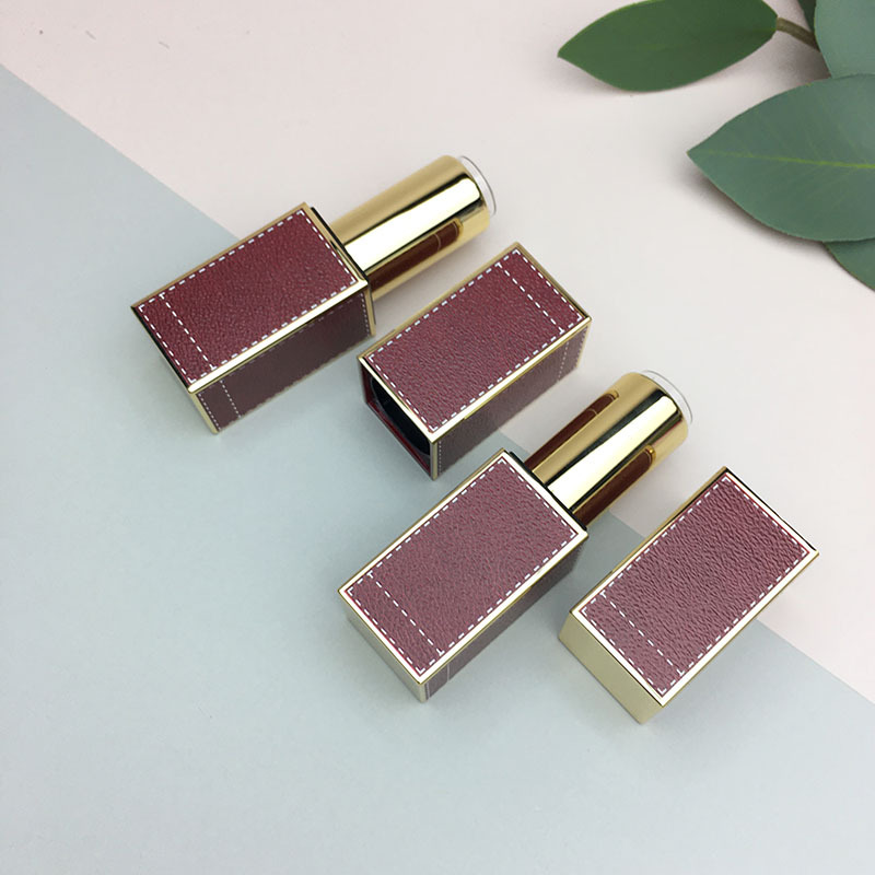 方形口红管现货3D打印口红空管12.1mm塑料润唇膏管口红空壳