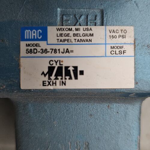 议价MAC电磁阀58D-36-781JA58D-36-781JB58D-36-781J