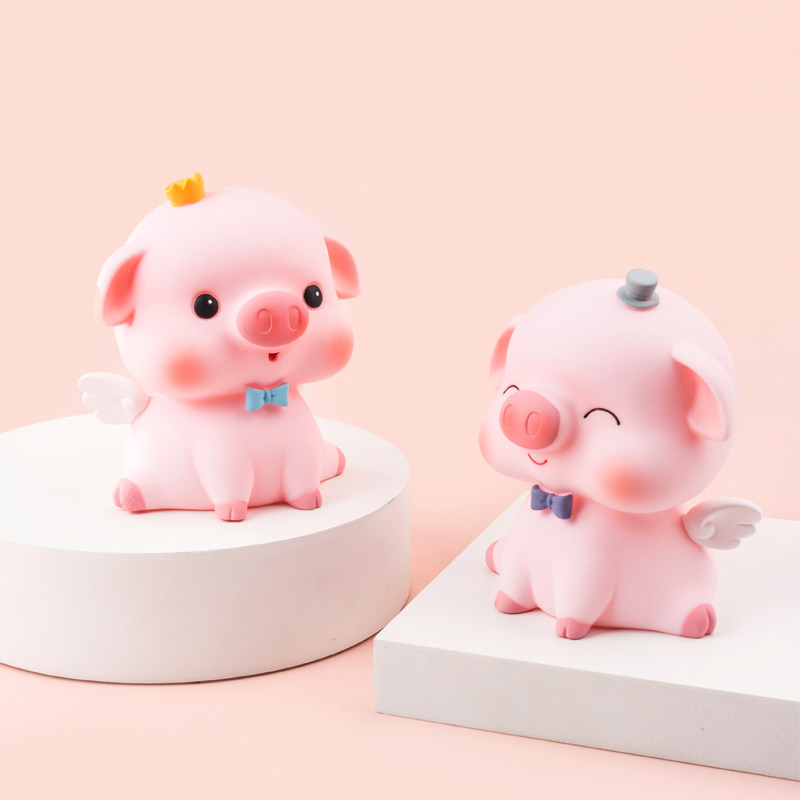 乖乖猪存钱罐儿童防摔可存可取储钱罐女孩可爱卡通网红小猪储蓄罐