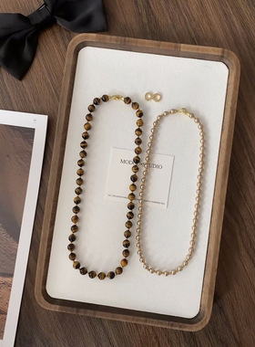 源170+！现99！虎眼石双层项链 冬天来了姐妹们都支棱起来 快来