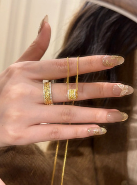 源150+！现69.9元起！金枝玉叶系列戒指项链 温柔优雅且成熟大方