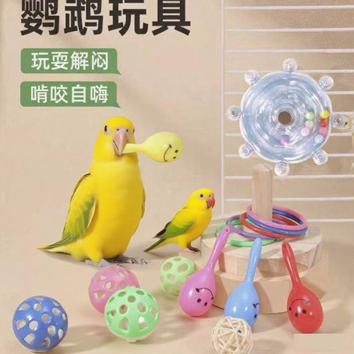 鹦鹉啃咬小鸟玩具解闷自嗨解压磨牙棒玄凤牡丹虎皮小太阳用品大全