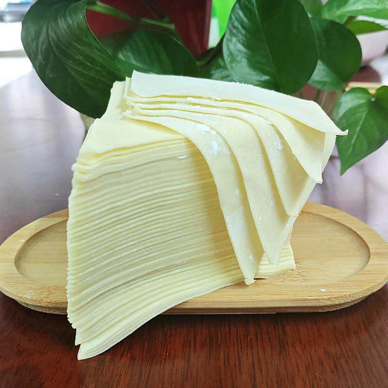 新品饺子皮贵州抄手皮混沌皮云吞皮三角形抄皮饺皮梯形新鲜现做抄