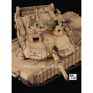 M1A2 沙色 铁流成品1 新款 72美国 M1主战坦克 Panzerkampf TUSK2