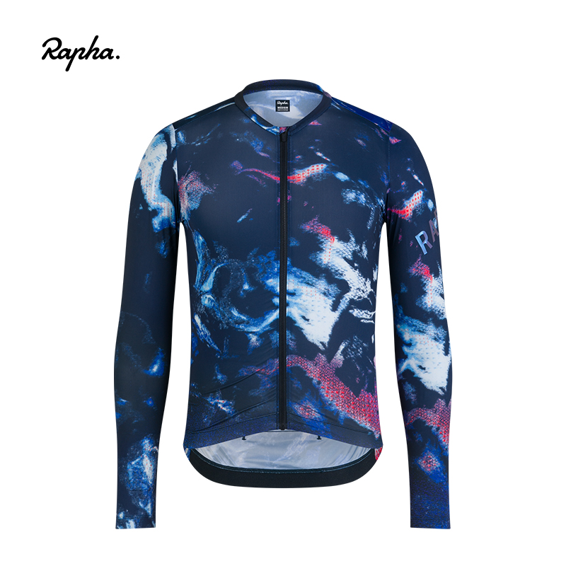 Rapha Pro Team Cosmic Distortion 星宙幻影系列男款长袖骑行服