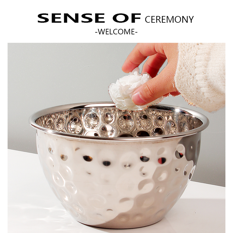 不锈钢圆形桌面垃圾桶客厅茶几黑色家用餐桌桌上创意收纳桶台面