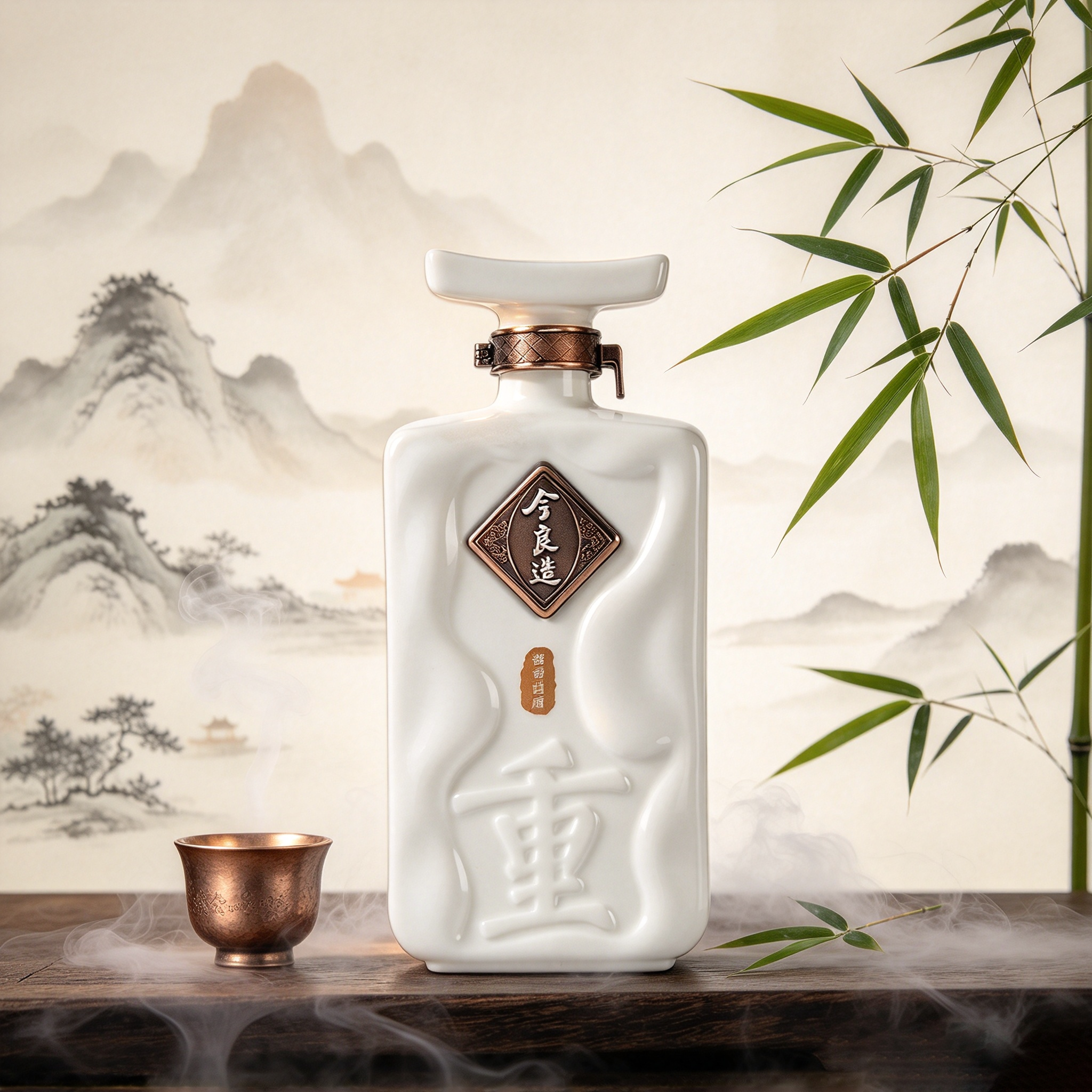 【今良造】【重器】 礼盒装 53度大曲坤沙酱香型白酒纯粮食酒老酒