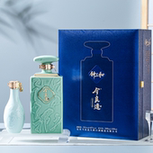 钟三和 今良造 52度浓香型白酒纯粮食酒高度老酒收藏送礼盒装