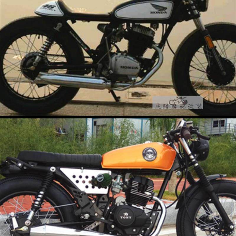 cg125摩托车复古改装加长后平叉52cm加粗圆管幸福珠江野狼凌肯