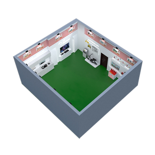 VR模拟虚拟灭火体验系统火灾知识培训抢答报警隐患排查科技智能MR/AR电子仿真灭火器vr消防安全体验馆设备