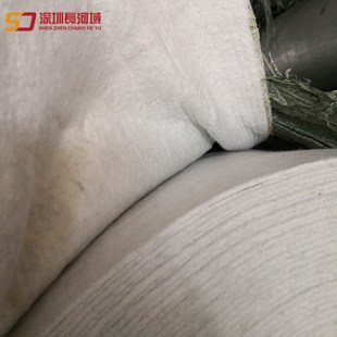 高强加筋土工布 新纺布机织长丝防渗膜q土工布 道路工程白色防水