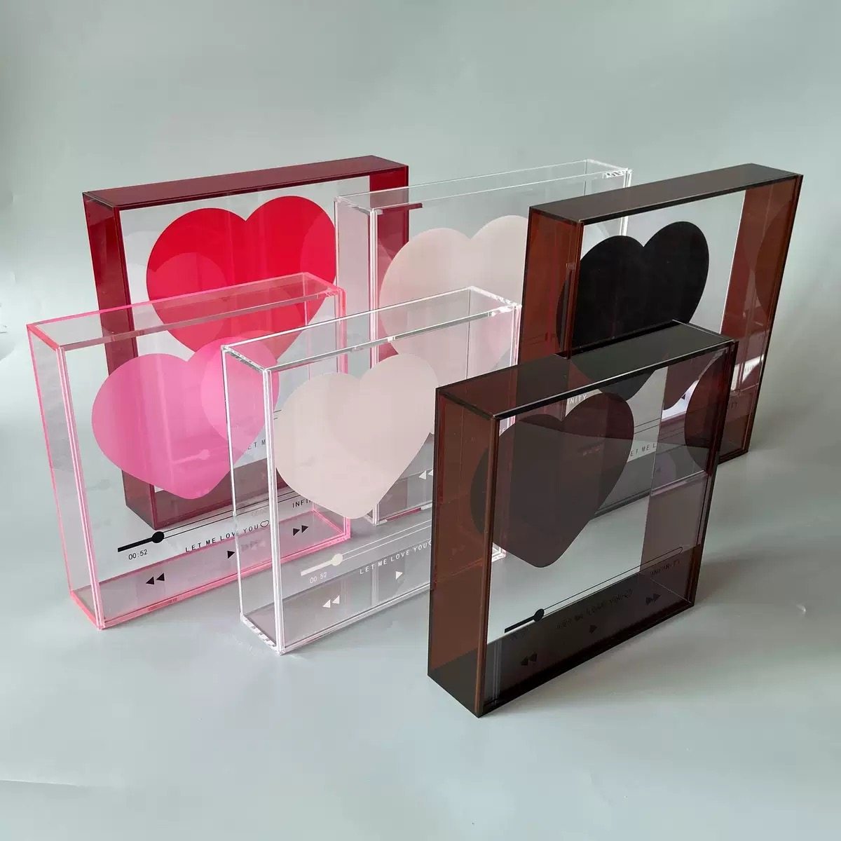 永生花爱的CD盒亚克力玫瑰干花盒生日礼物送女生花艺DIY材料新,鲜花速递/花卉仿真/绿植园艺,花艺包装盒,淘宝优惠券,粉丝福利购,淘宝优惠卷