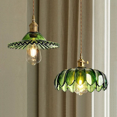 复古大厅餐厅茶桌宿舍吊灯全铜