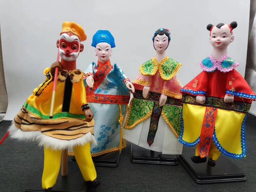 儿童手工木偶素材模板 儿童手工木偶图片下载 小麦优选