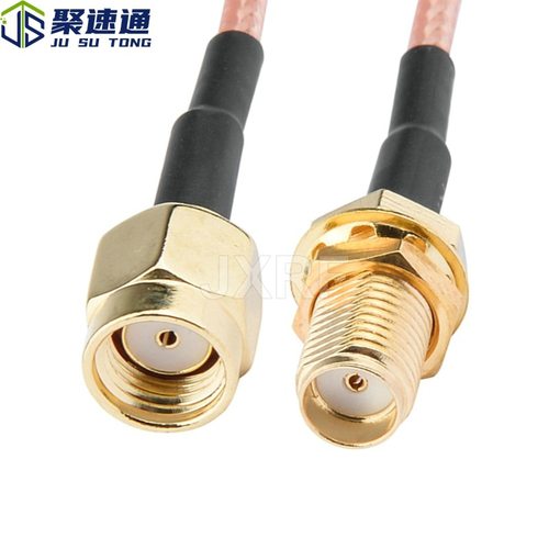 射频连接线反接SMA公转SMA母双孔RG316射频馈线 转接线 SMA测试