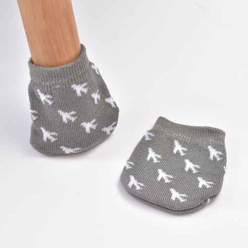 时尚大方多层针织桌椅脚套静音加厚减震简约可爱波点防污凳子