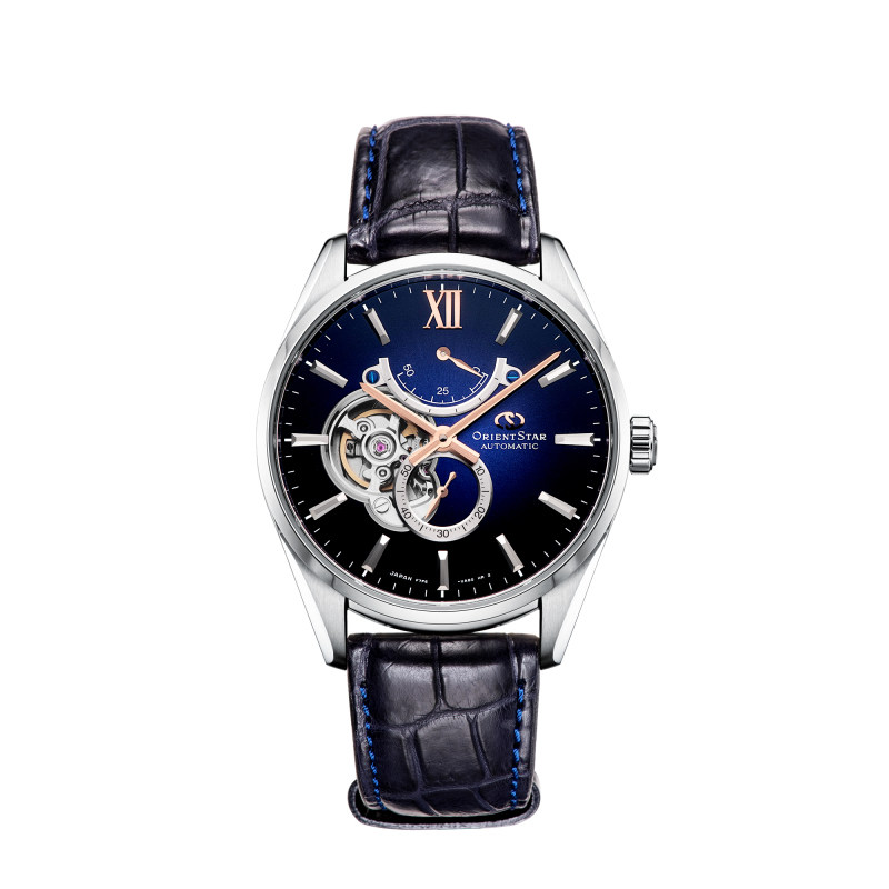 东方星 orientstar 名仕系列 re-hj0005l00e自动机械男表进口品牌