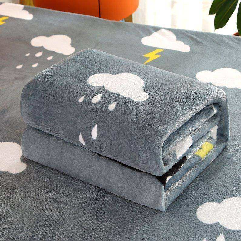 【盖毯床单两用款】法兰绒毛毯床单盖毯四季毯空调毯学生宿舍床单
