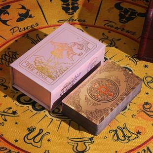 塔罗牌正版百年维特罗牌塔普及版粉彩韦特送桌布塔牌新手初学入门