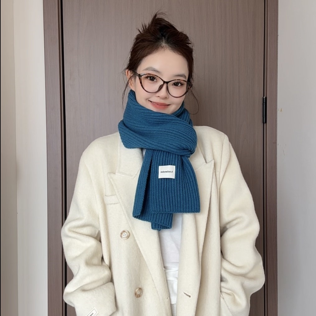冬季新款ins围巾女冬季百搭情侣