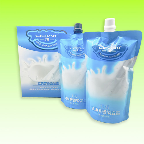 不沾头皮立典染发广州染发膏