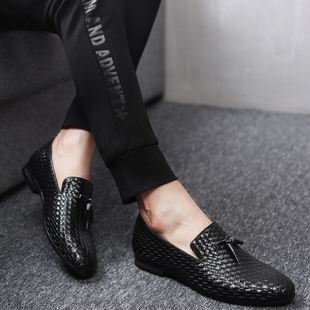 men fashion man男士 sneakers 皮鞋 leisure Loafers shoes