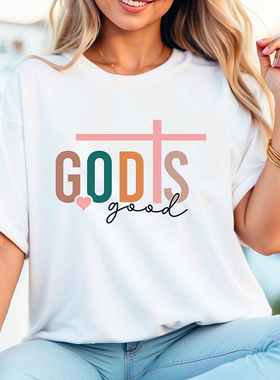 Is Good Women T Shirt Cotton Retro Clothes欧美时尚T恤女纯棉