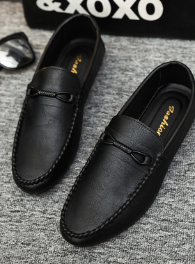 Mens Shoes Loafers For Men Leather Casual Brand Formal Flat