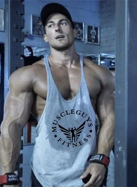 inger Singlet Cotton Sleeveless shirt Workout Man Undershirt