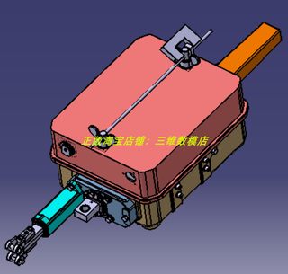 电动转辙机 结构西门子s700k铁路轨道转换道岔3D三维模型几何数模