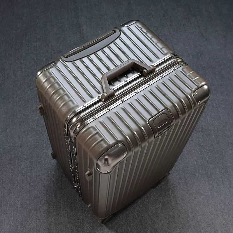 正品超大100寸旅行箱大容量铝框90拉杆箱大号行李箱结实耐用静音
