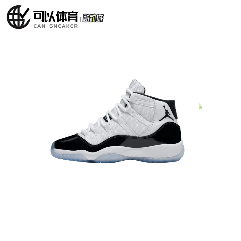 NikeAir Jordan 11 Concord AJ11 黑白篮球鞋378038-100 L13仓