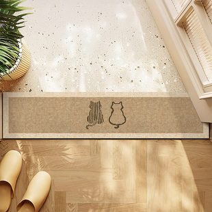 日式门槛石地垫浴室地垫硅藻泥吸水垫防滑过门石地垫厨房地垫定制