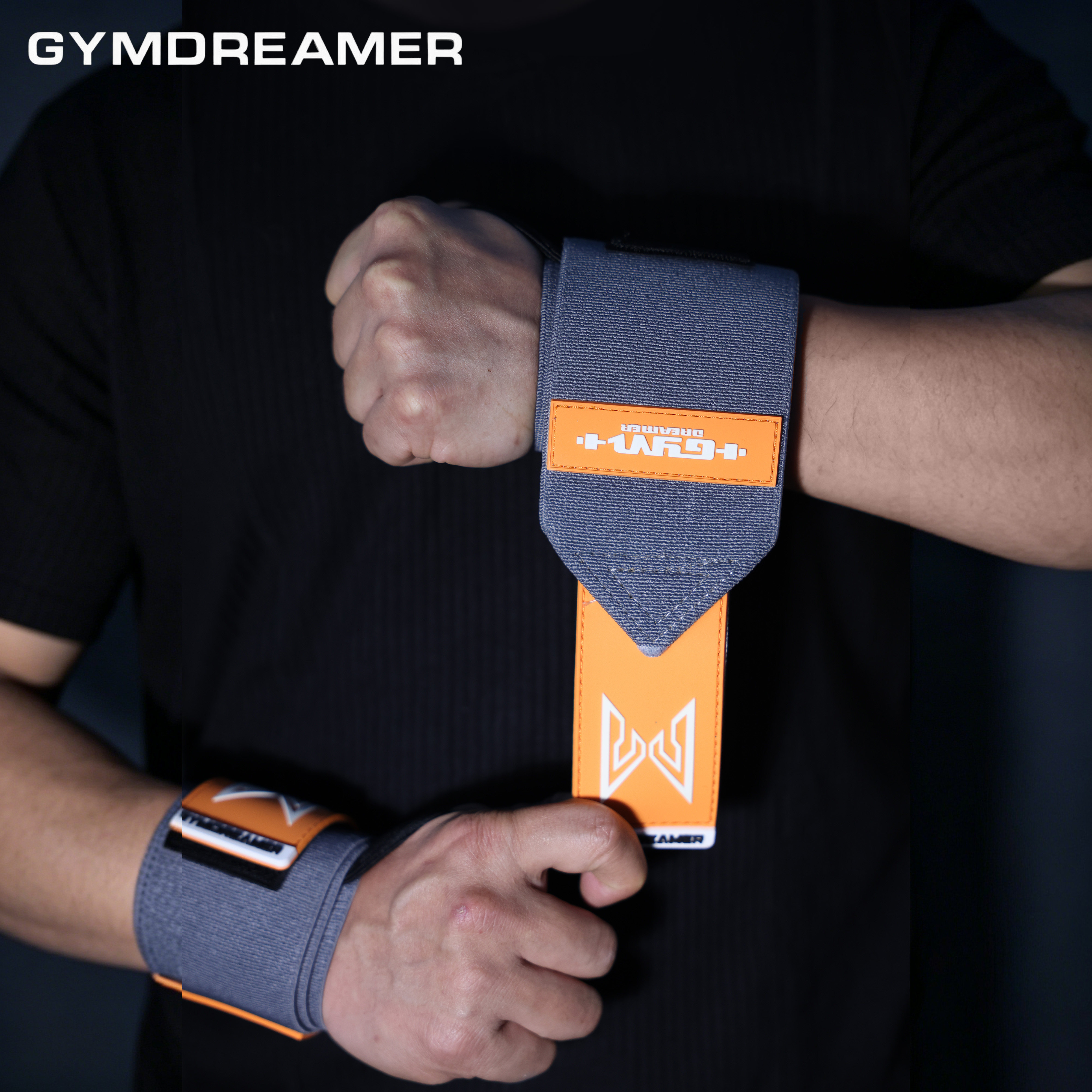 GYMDREAMER运动护腕男女士健身腕带卧推绷带专业训练助力带护具图片