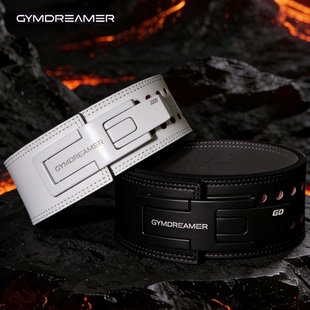 GYMDREAMER专业健身腰带男女深蹲硬拉力量举快扣护腰带五层加厚