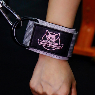 GD龙门架脚踝扣绳索后踢腿绑带脚套健身脚踝扣练臀脚环踝力量训练