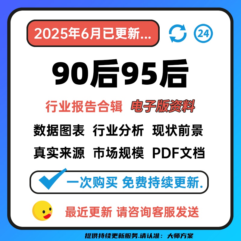 2025年90后95后用户画像年轻人群体生活消费行为研究分析报告大全