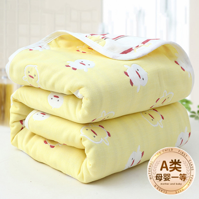 6层纱巾棉纱方巾纱布浴巾新生婴儿儿童专用超软毛巾纯棉盖毯宝宝