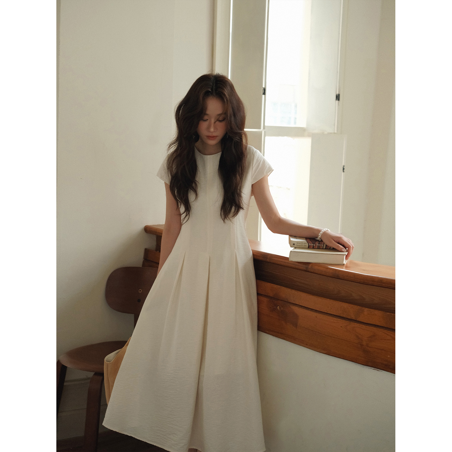 JOCOCHIC收腰大摆连衣裙