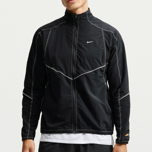 Nike 耐克男款立领跑步训练防风运动夹克休闲透气外套IF2029-010