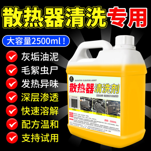 汽车水箱散热器清洗强力去污