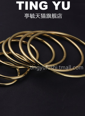 箱包五金配件金属大圆圈包提手挽