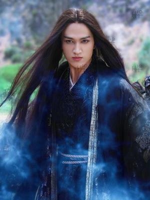 古装古风男生头发古发发型长发男士汉服高马尾m假发男