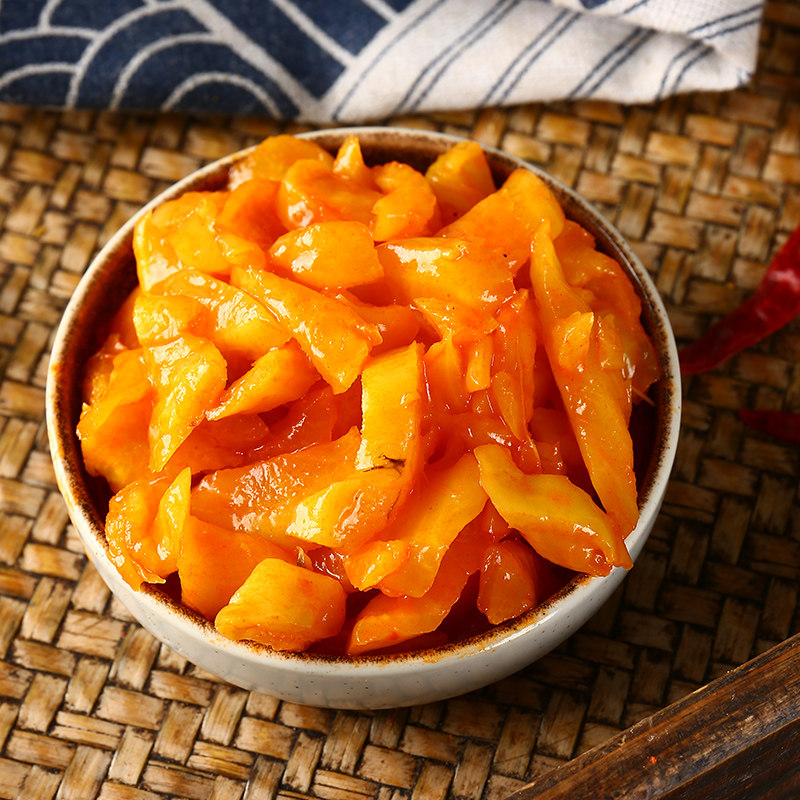 香脆萝卜干爽口下饭菜萝卜条开胃菜爽口即食榨菜小菜40g腌制酱菜